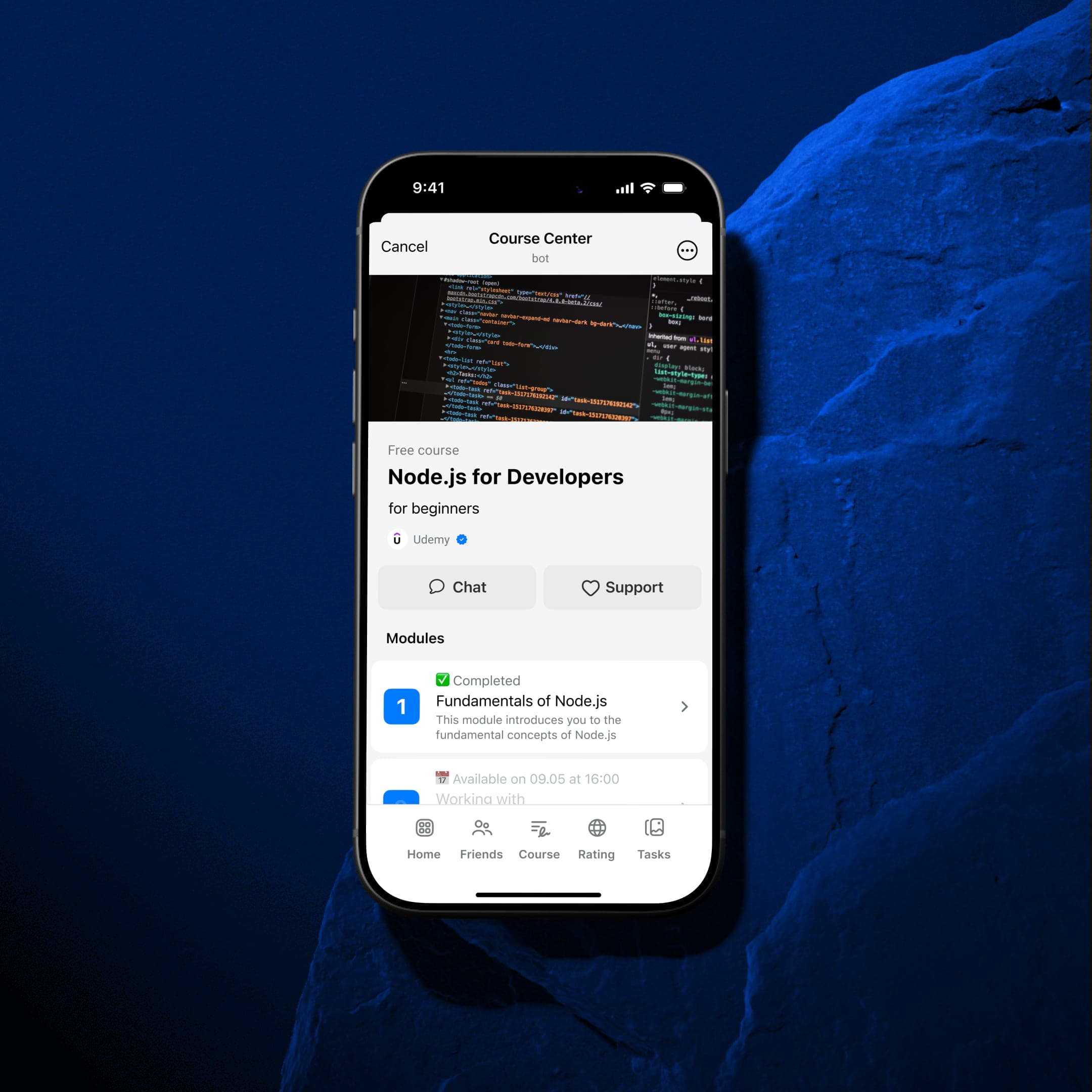 Course Center screenshot 1